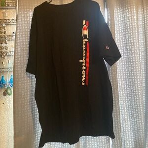 Champion tshirt black  size 3x